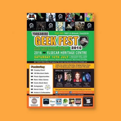 Yorkshire Geek Fest Poster