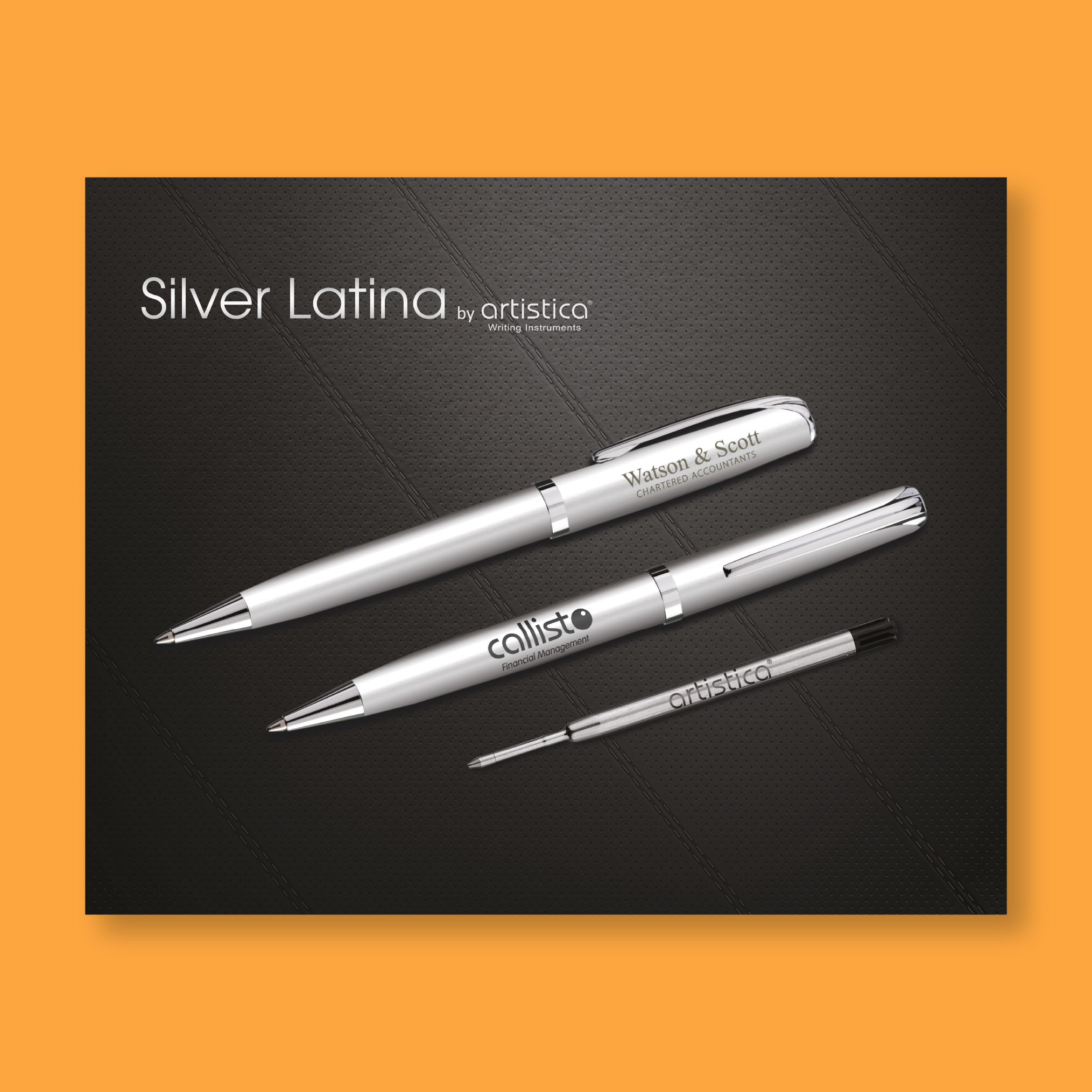 Silver Latina Ballpen