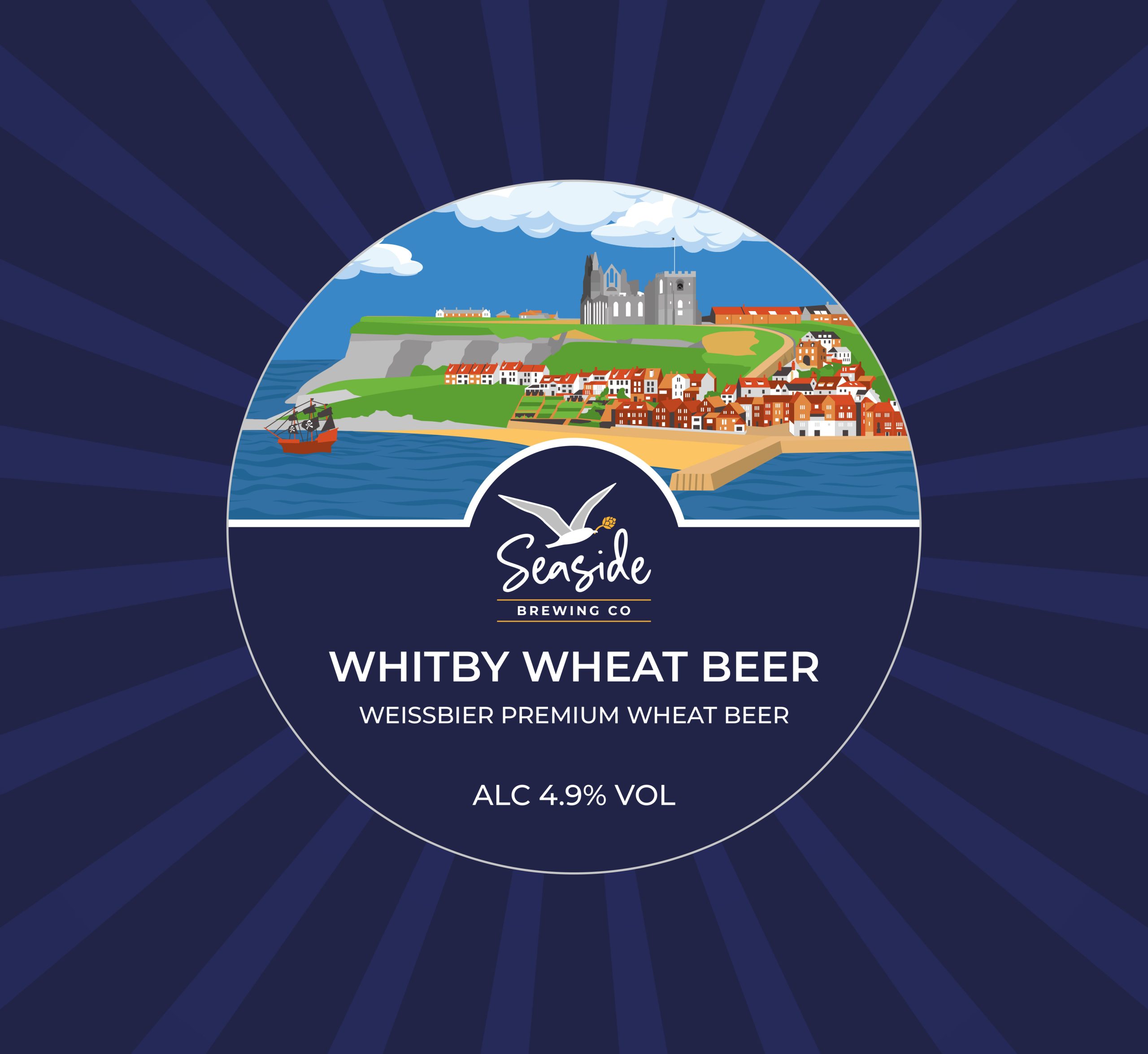 Seagull Brewery Pump Clips – Whitby – Hero